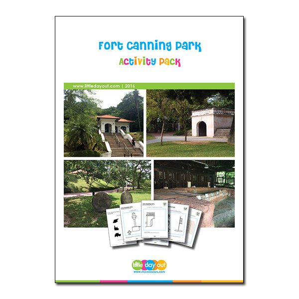 Fort Canning Park Little Day Out Activity Pack