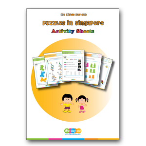 My Little Day Out Puzzles in Singapore Activity Sheets